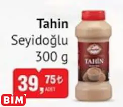 SEYİDOĞLU TAHİN SEYİDOĞLU TAHİN